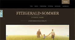 Desktop Screenshot of fitzgeraldsommerfuneralhome.com